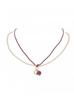 Collier "Les Cordes" DAZER...