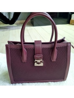 Sac David Jones Bordeaux foncé