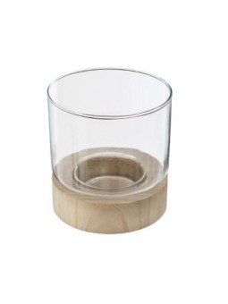 Les Allumées - Photophore Bois