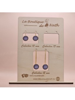 Boucles d'oreilles Cabochon