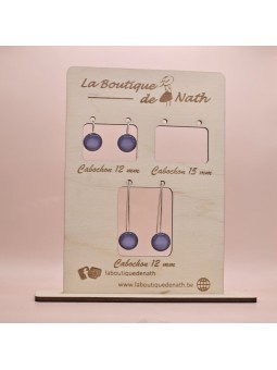 Boucles d'oreilles Cabochon