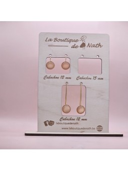 Boucles d'oreilles Cabochon