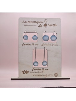 Boucles d'oreilles Cabochon