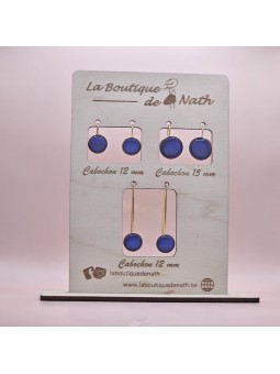 Boucles d'oreilles Cabochon