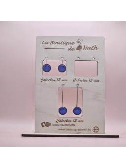 Boucles d'oreilles Cabochon