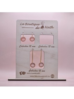 Boucles d'oreilles Cabochon