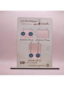 Boucles d'oreilles Cabochon