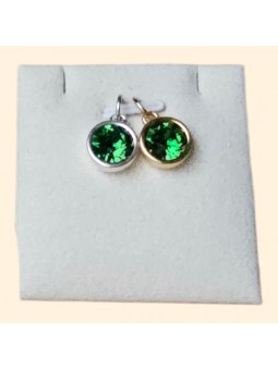 Pendentif cristal vert...