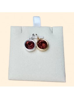 Pendentif cristal brun...