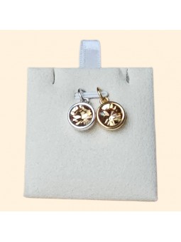 Pendentif cristal brun...