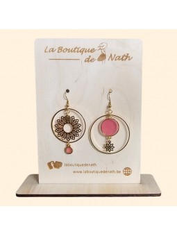 Boucles d'oreilles Florales