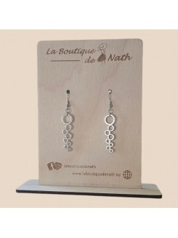 Boucles d'oreilles symétriques