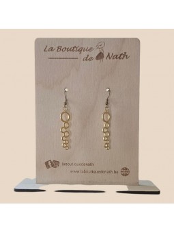 Boucles d'oreilles symétriques