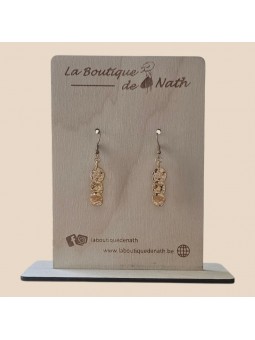 Boucles d'oreilles symétriques