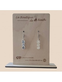 Boucles d'oreilles symétriques