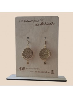 Boucles d'oreilles symétriques