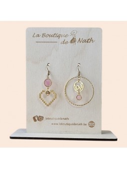 Boucles d'oreilles Cœur...
