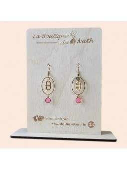Boucles d'oreilles symétriques