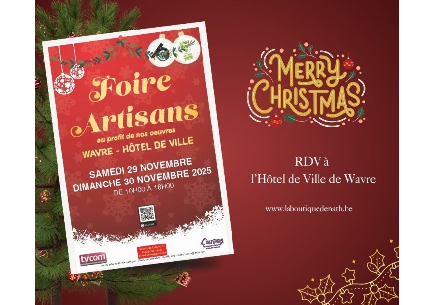 Agenda de Novembre : Marché de Noël de Wavre