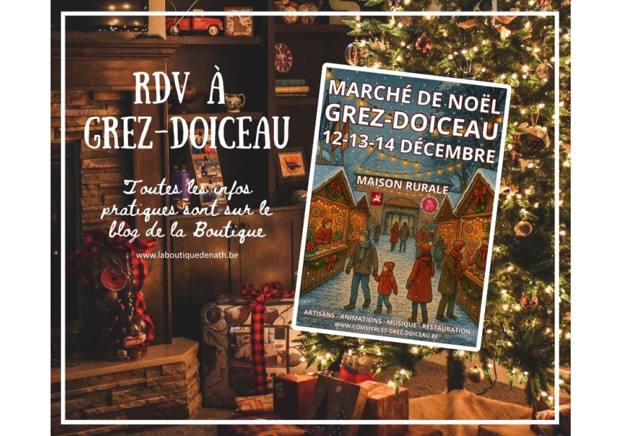 Agenda de Décembre : Marché de Noël de Grez-Doiceau