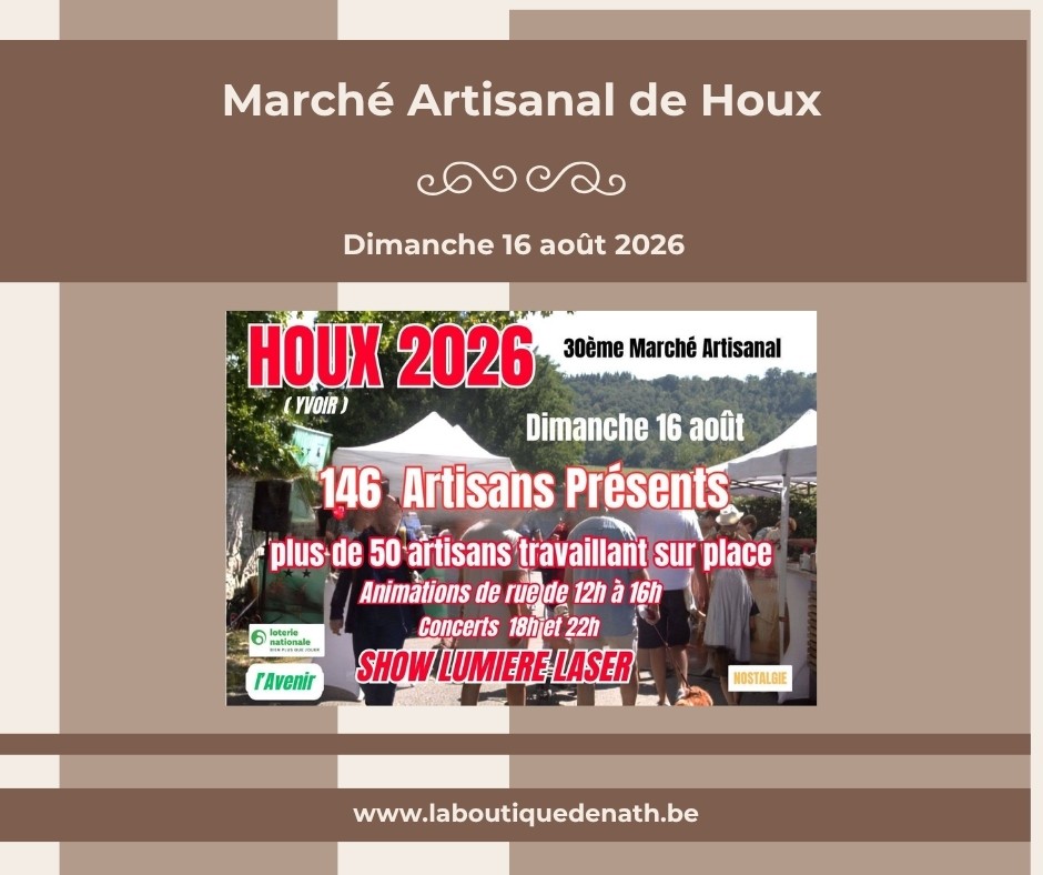 Août : Marché Artisanal à Houx