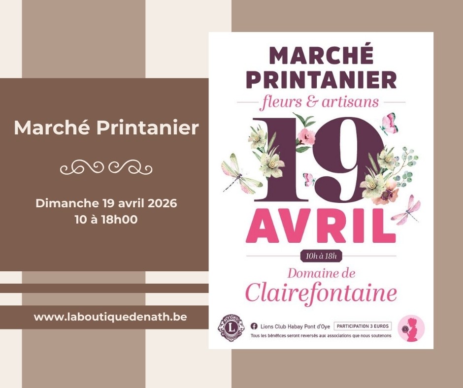 Avril : Marché Printanier - Clairefontaine