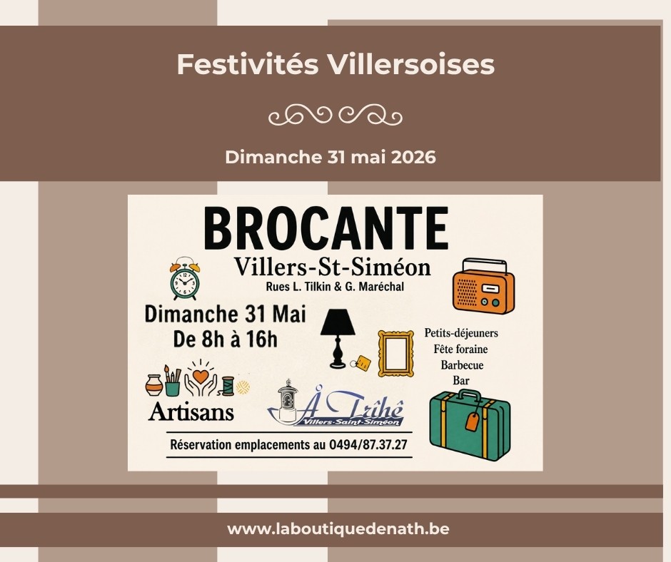 Mai : Fête Villers-Saint-Siméon