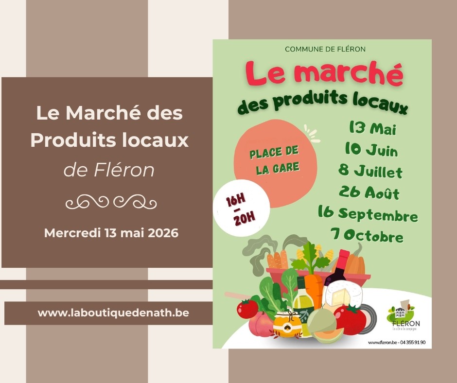 Mai : Le Marché des Producteurs locaux de Fléron